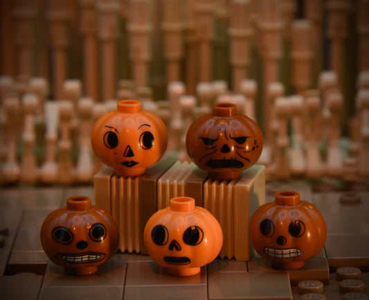 Garden Wall Pumpkins