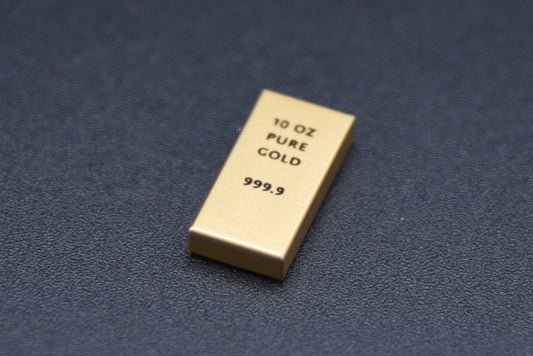 Gold Bar Pad Printed