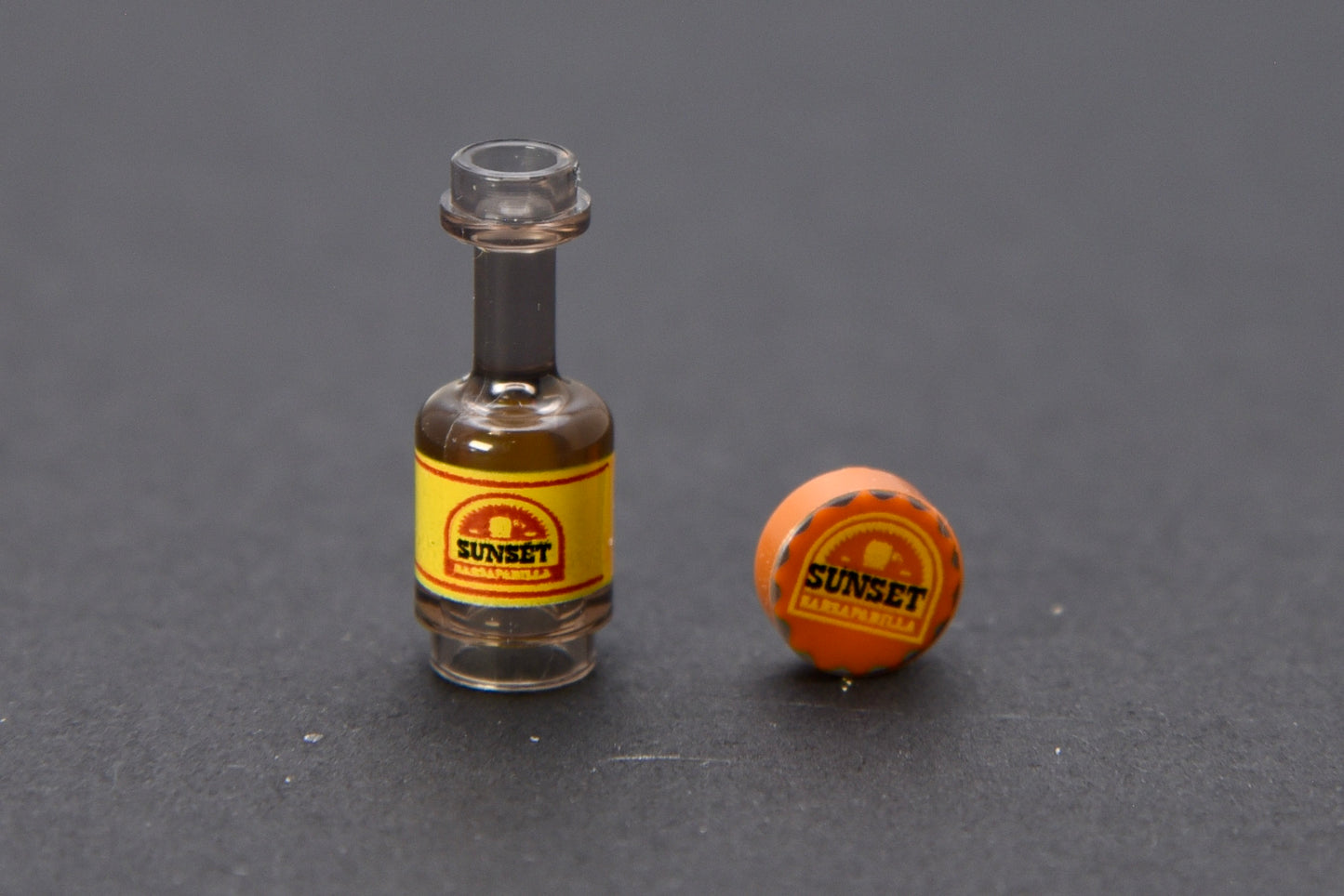 Sarsaparilla Bottle and Cap