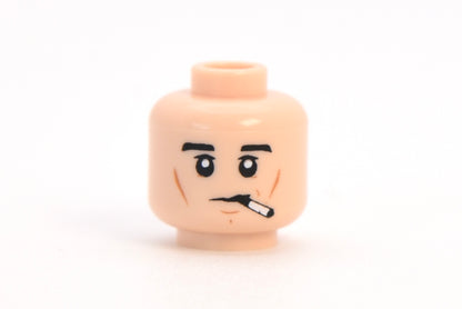 Checkered Suit Man Pad Printed Figure