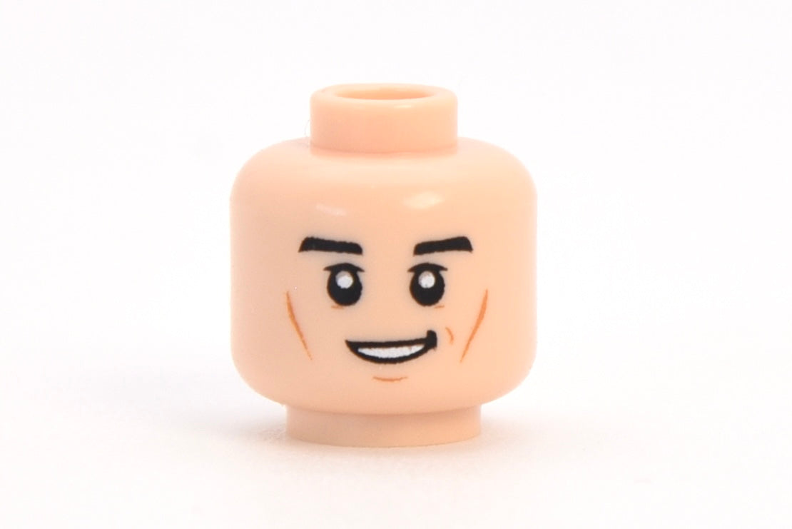 Checkered Suit Man Pad Printed Figure